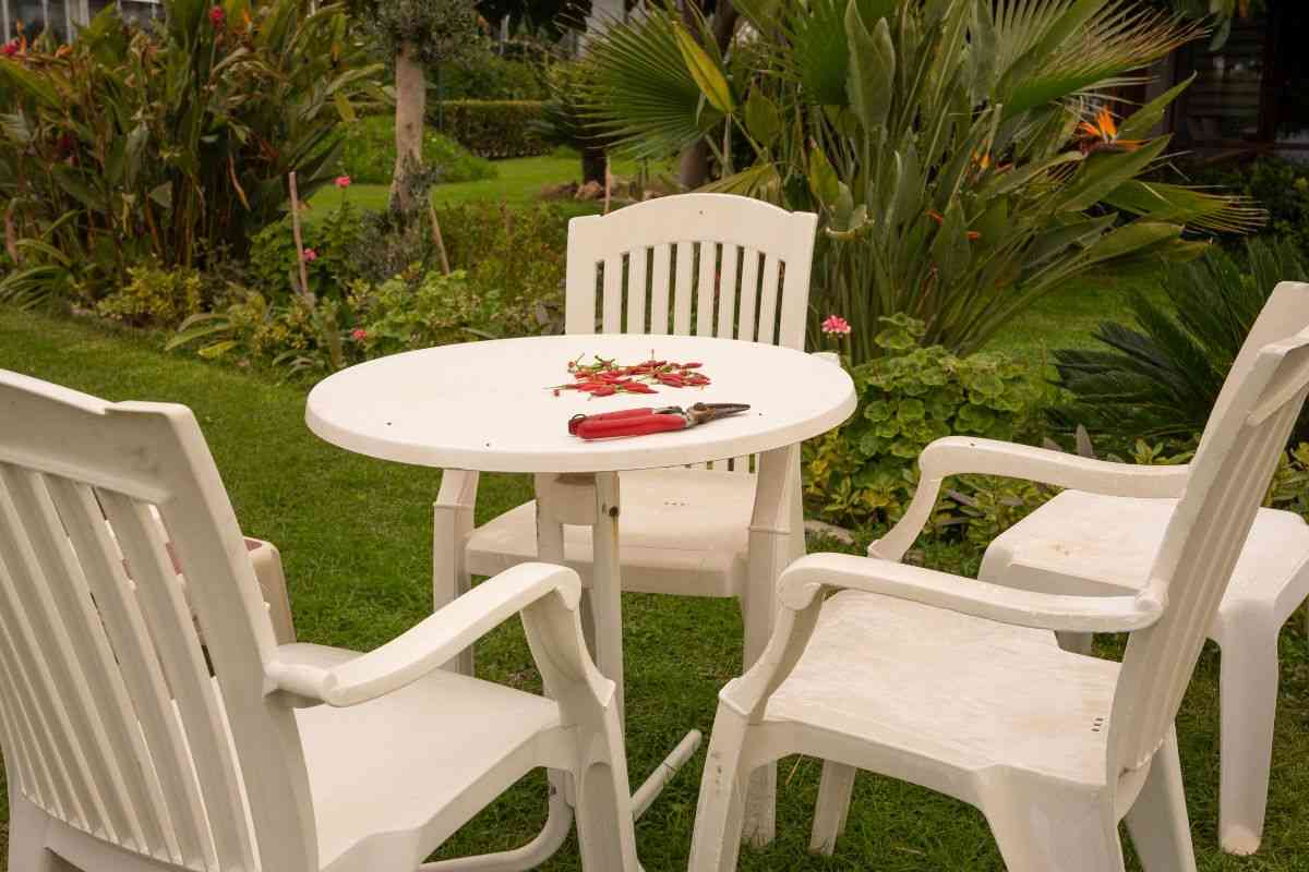arredamento giardino plastica