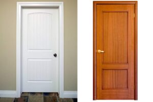 due porte a confronto