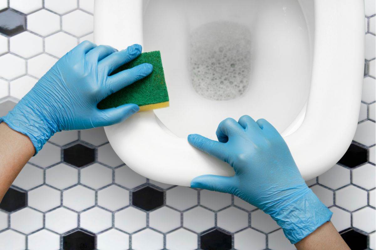 Striscia gialla nel water? Puoi eliminarla in meno di 5 minuti con questo metodo