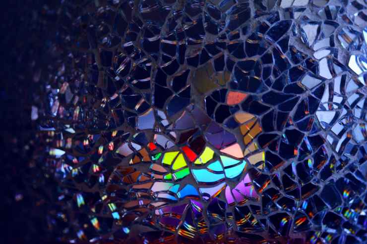 mosaico di CD