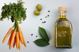 olio evo e carote