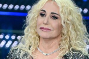 Antonella Clerici piange